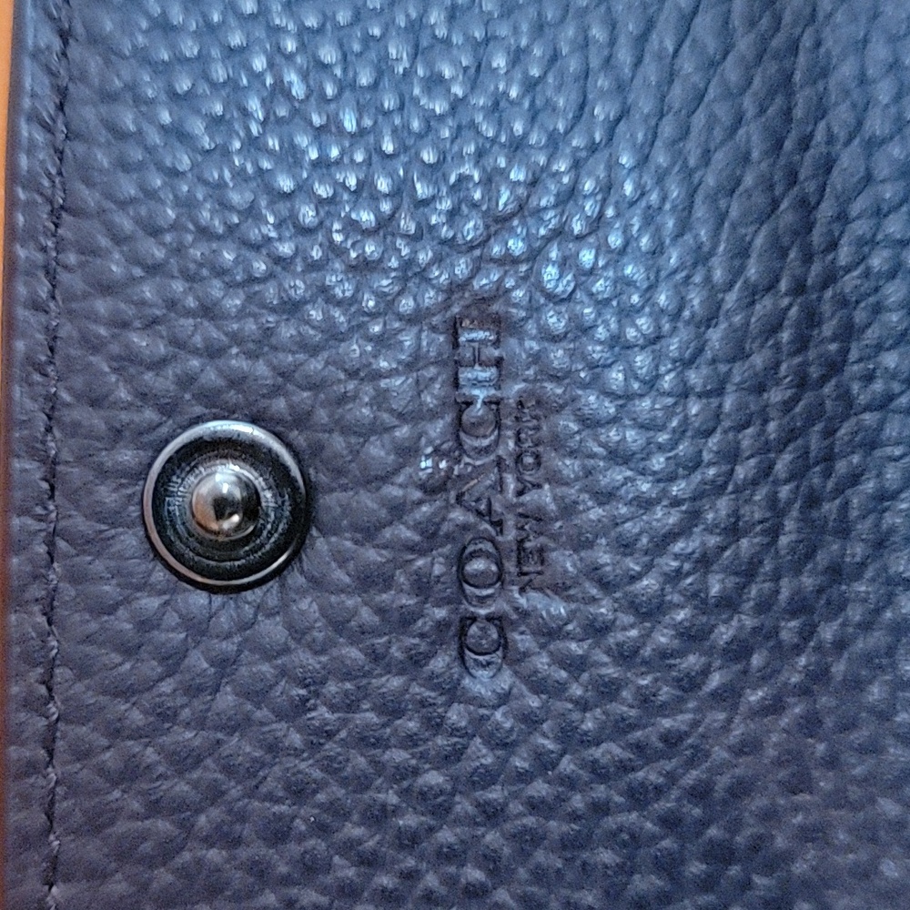 Coach Brown Leather Coin/ CardHolder - Picture 11 of 14